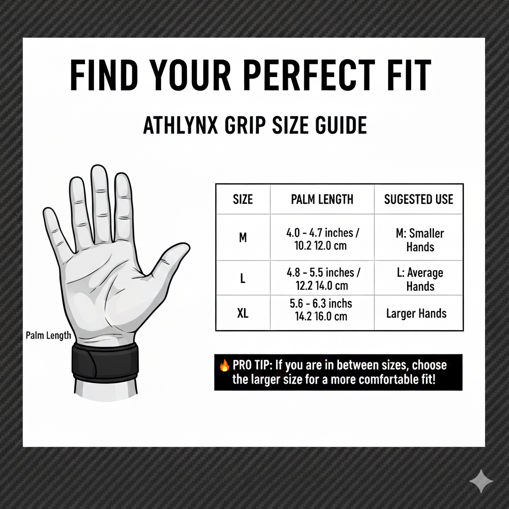 Athlynx Hand Grips BK